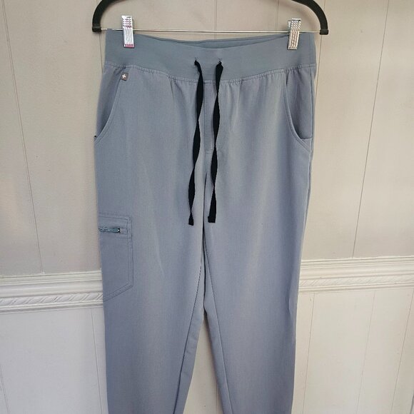 Figs Scrub Pants, light/baby blue, small - Picture 1 of 4